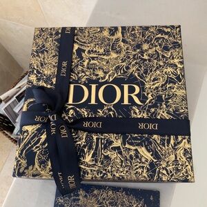 Dior Gift Box with Ribbon and card